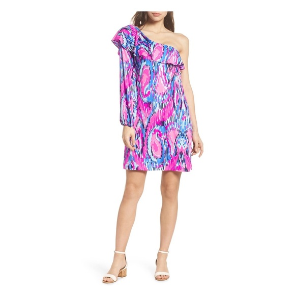 Lilly Pulitzer Amante Silk Jersey Dress in the 